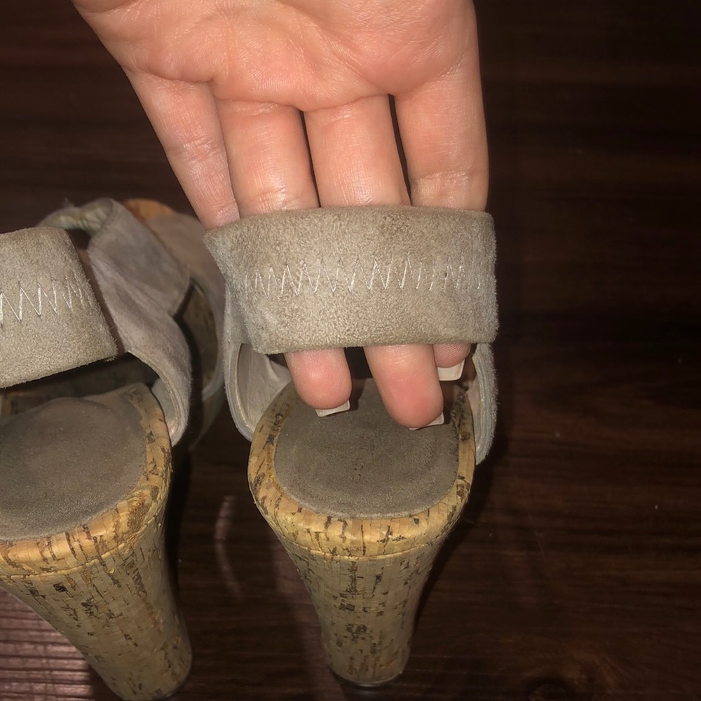 Suede Wedges - Picture 3 of 4